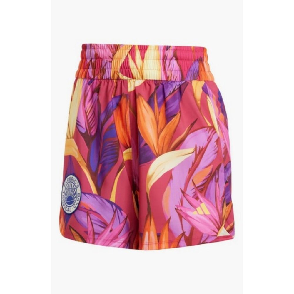 💕ADIDAS x FARM RIO💕 Pacer Shorts Large L NWT - Picture 7 of 16